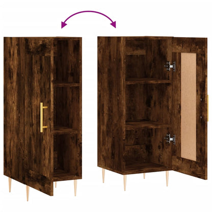 Sideboard Räuchereiche 34,5x34x90 cm Holzwerkstoff - Pazzar.ch