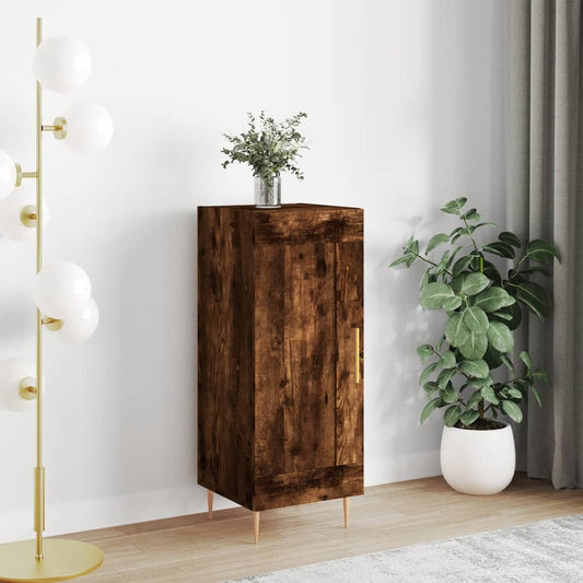 Sideboard Räuchereiche 34,5x34x90 cm Holzwerkstoff - Pazzar.ch