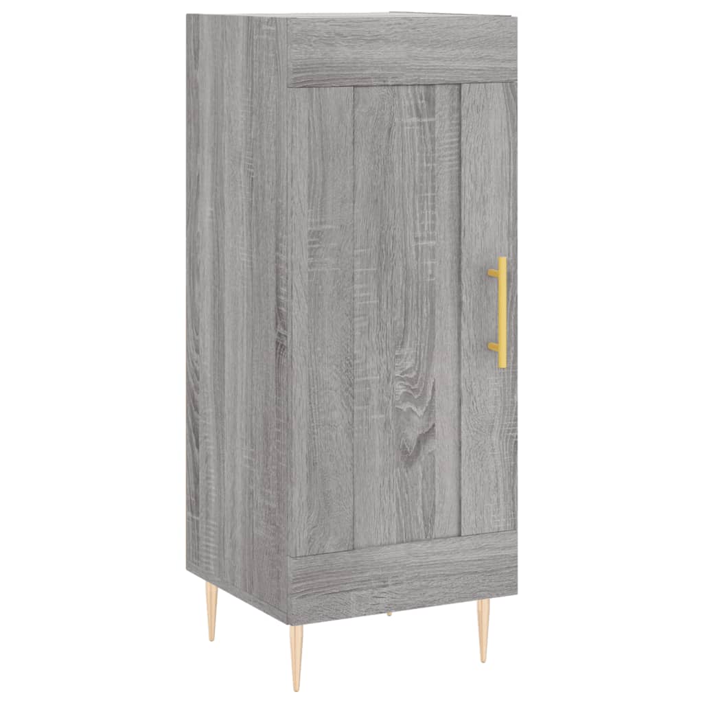 Sideboard Grau Sonoma 34,5x34x90 cm Holzwerkstoff - Pazzar.ch