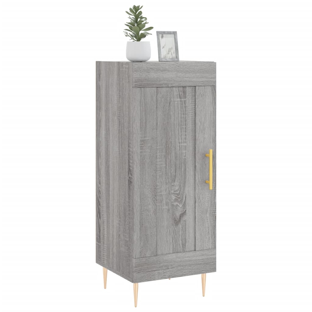 Sideboard Grau Sonoma 34,5x34x90 cm Holzwerkstoff - Pazzar.ch