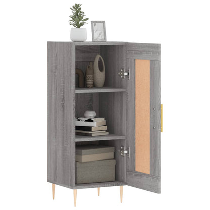 Sideboard Grau Sonoma 34,5x34x90 cm Holzwerkstoff - Pazzar.ch