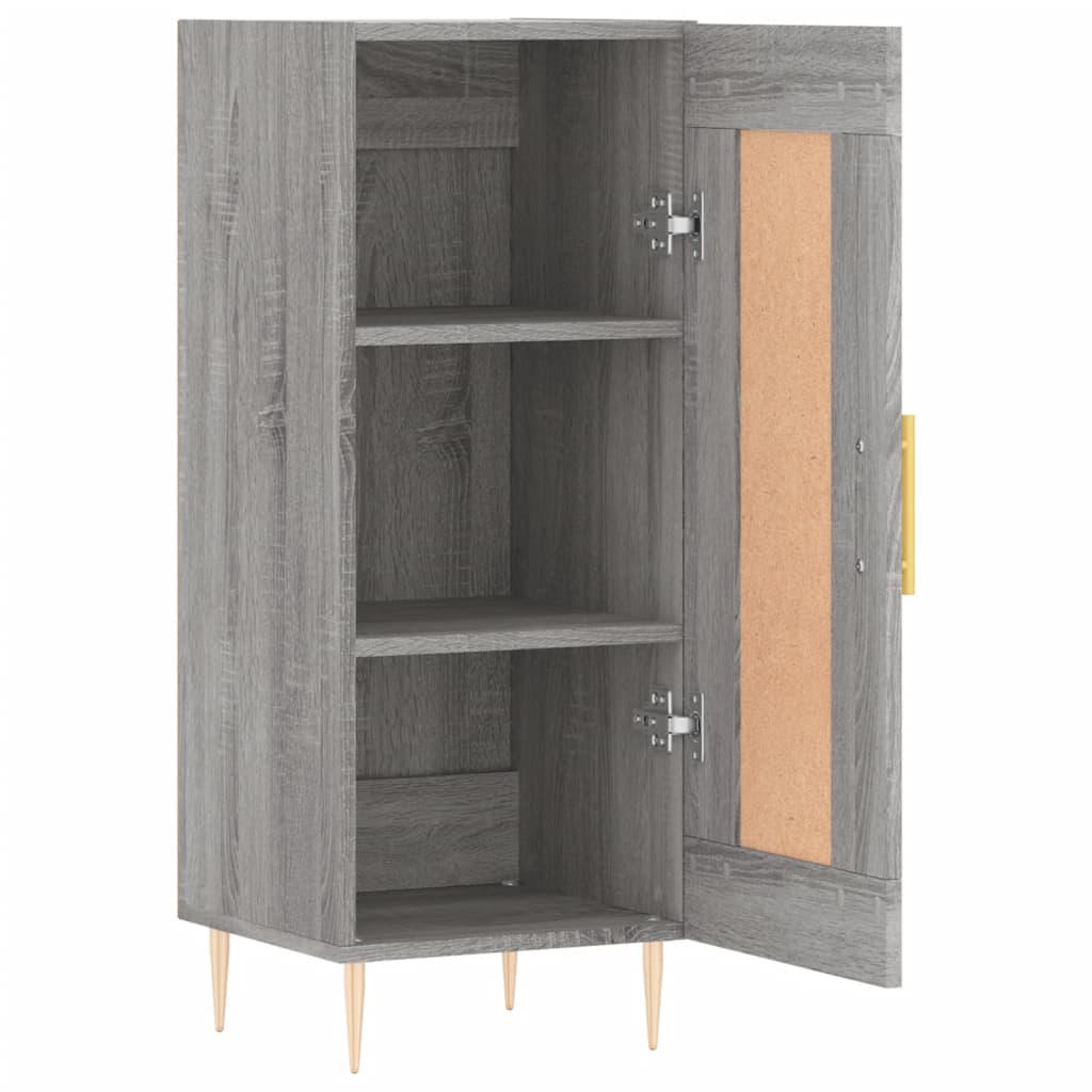 Sideboard Grau Sonoma 34,5x34x90 cm Holzwerkstoff - Pazzar.ch