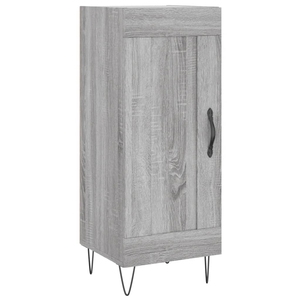Sideboard Grau Sonoma 34,5x34x90 cm Holzwerkstoff - Pazzar.ch
