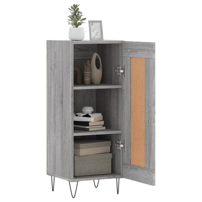 Sideboard Grau Sonoma 34,5x34x90 cm Holzwerkstoff - Pazzar.ch