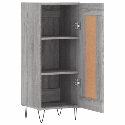 Sideboard Grau Sonoma 34,5x34x90 cm Holzwerkstoff - Pazzar.ch