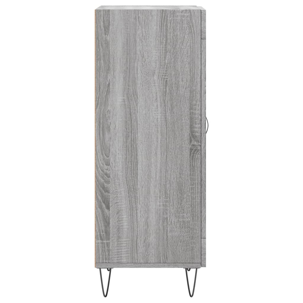 Sideboard Grau Sonoma 34,5x34x90 cm Holzwerkstoff - Pazzar.ch