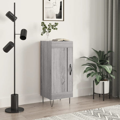 Sideboard Grau Sonoma 34,5x34x90 cm Holzwerkstoff - Pazzar.ch