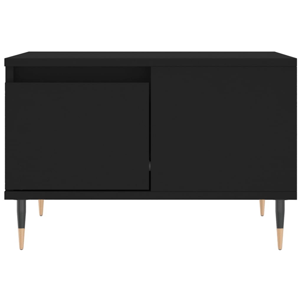 Couchtisch Schwarz 55x55x36,5 cm Holzwerkstoff - Pazzar.ch
