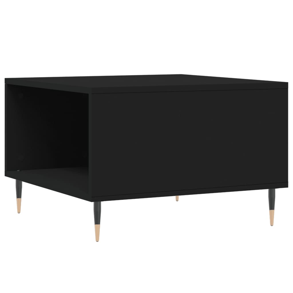 Couchtisch Schwarz 55x55x36,5 cm Holzwerkstoff - Pazzar.ch