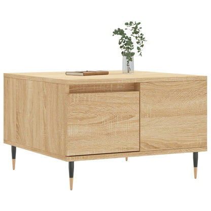 Couchtisch Sonoma-Eiche 55x55x36,5 cm Holzwerkstoff - Pazzar.ch