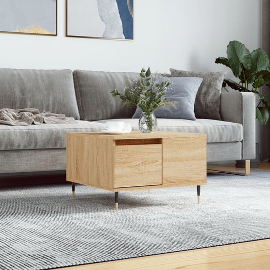 Couchtisch Sonoma-Eiche 55x55x36,5 cm Holzwerkstoff - Pazzar.ch