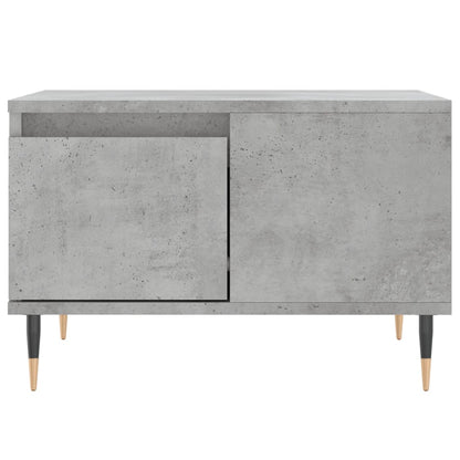 Couchtisch Betongrau 55x55x36,5 cm Holzwerkstoff - Pazzar.ch