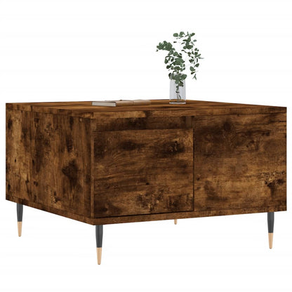 Couchtisch Räuchereiche 55x55x36,5 cm Holzwerkstoff - Pazzar.ch
