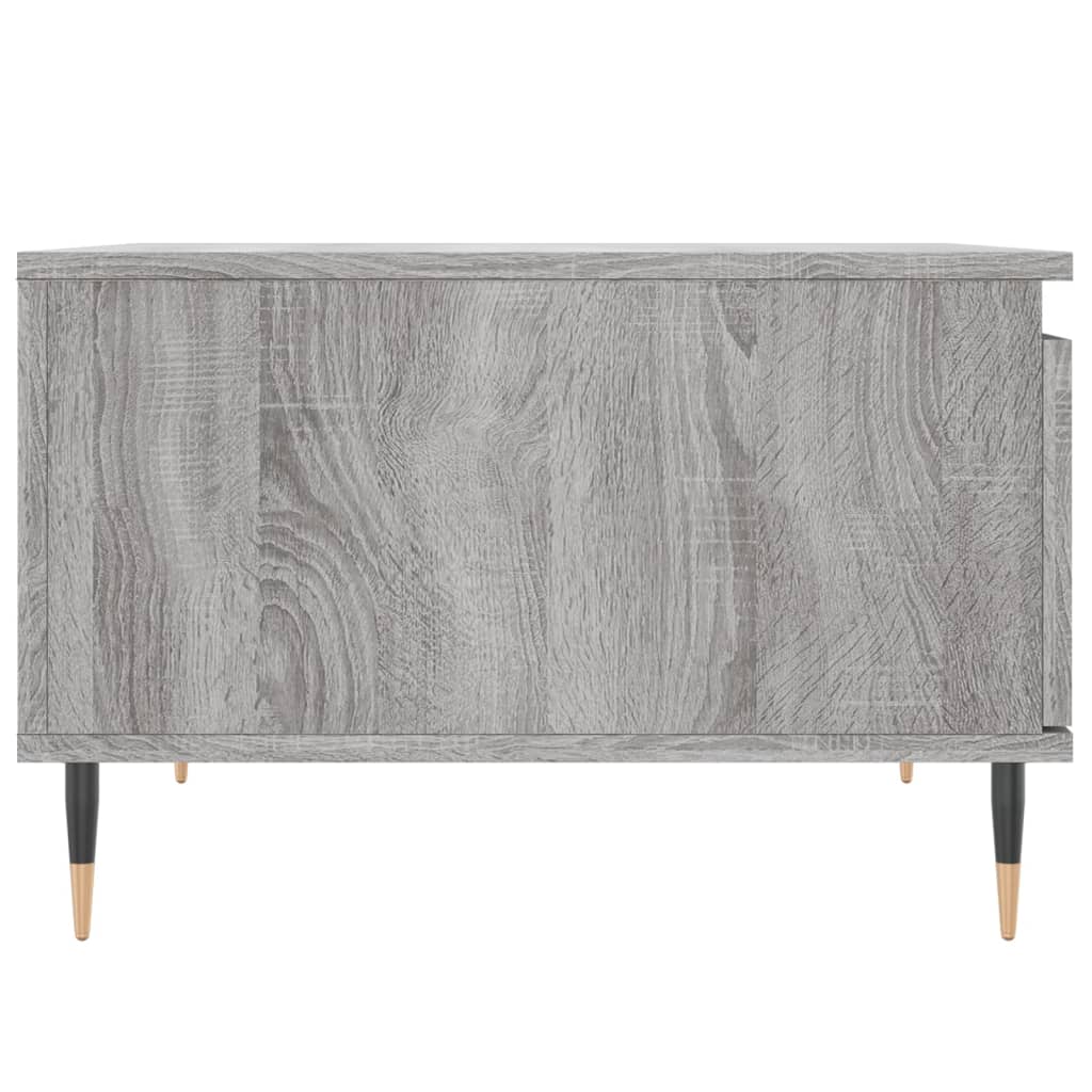 Couchtisch Grau Sonoma 55x55x36,5 cm Holzwerkstoff - Pazzar.ch