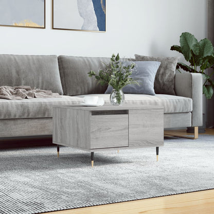 Couchtisch Grau Sonoma 55x55x36,5 cm Holzwerkstoff - Pazzar.ch