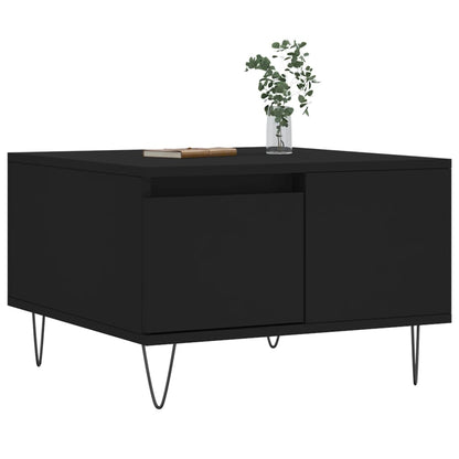 Couchtisch Schwarz 55x55x36,5 cm Holzwerkstoff - Pazzar.ch