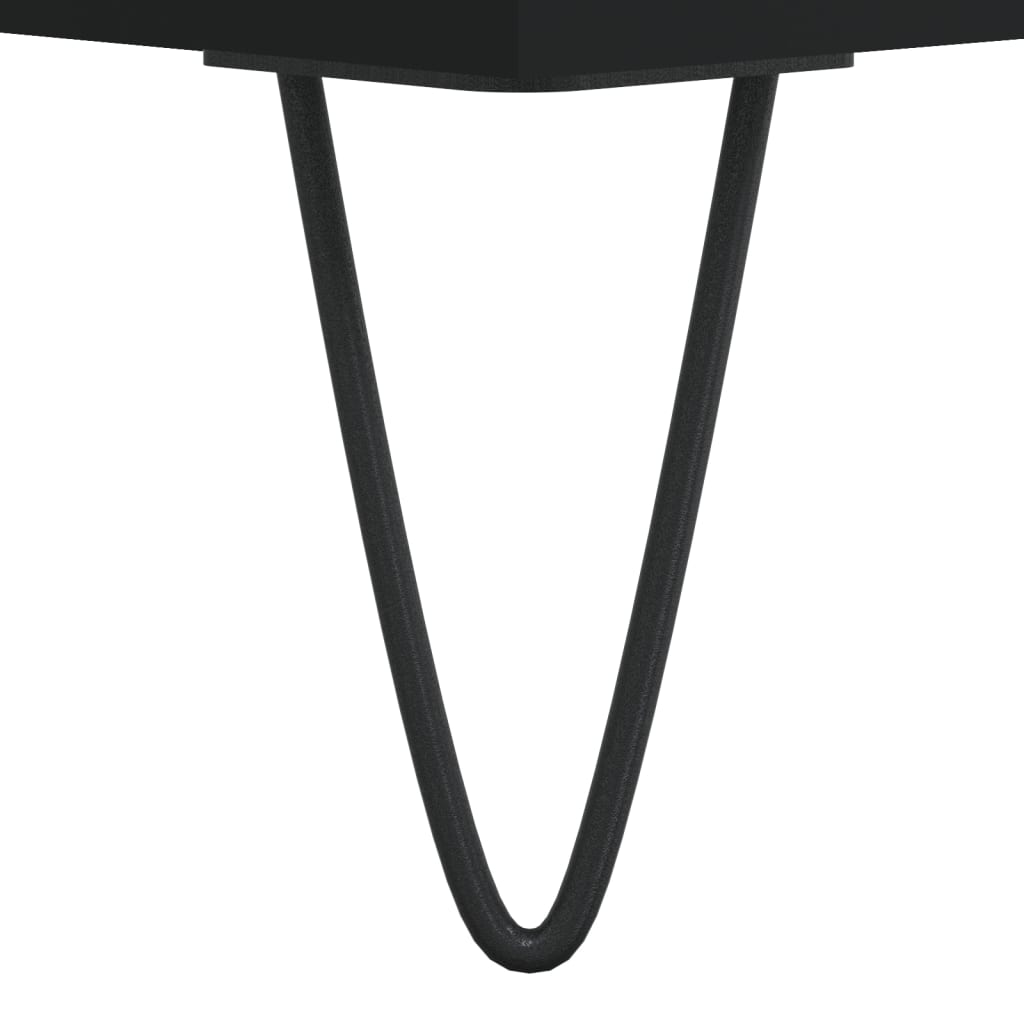 Couchtisch Schwarz 55x55x36,5 cm Holzwerkstoff - Pazzar.ch