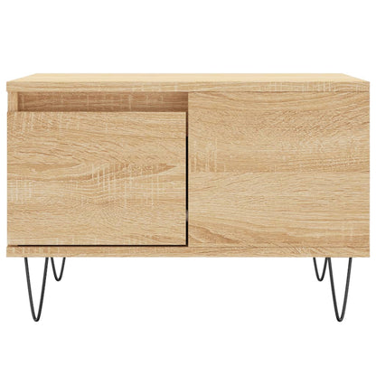 Couchtisch Sonoma-Eiche 55x55x36,5 cm Holzwerkstoff - Pazzar.ch