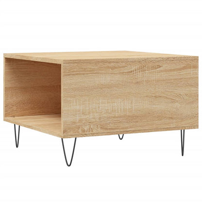 Couchtisch Sonoma-Eiche 55x55x36,5 cm Holzwerkstoff - Pazzar.ch