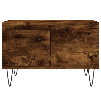 Couchtisch Räuchereiche 55x55x36,5 cm Holzwerkstoff - Pazzar.ch