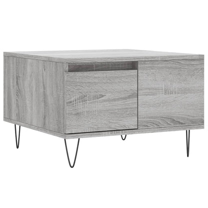Couchtisch Grau Sonoma 55x55x36,5 cm Holzwerkstoff - Pazzar.ch