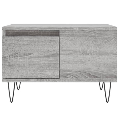 Couchtisch Grau Sonoma 55x55x36,5 cm Holzwerkstoff - Pazzar.ch