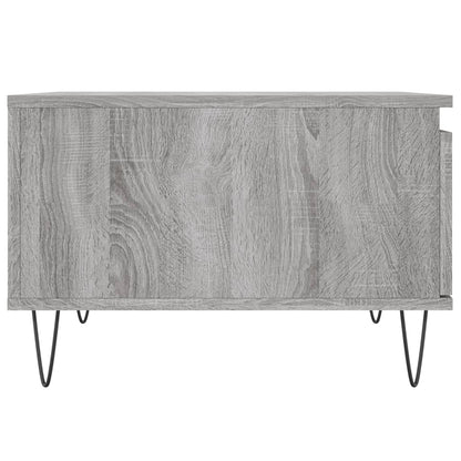 Couchtisch Grau Sonoma 55x55x36,5 cm Holzwerkstoff - Pazzar.ch