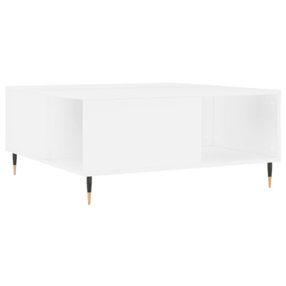 Couchtisch Weiß 80x80x36,5 cm Holzwerkstoff - Pazzar.ch