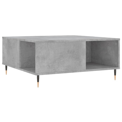 Couchtisch Betongrau 80x80x36,5 cm Holzwerkstoff - Pazzar.ch