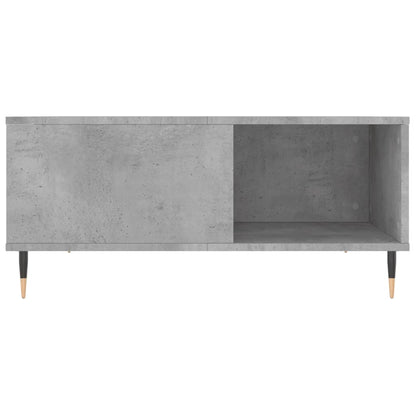 Couchtisch Betongrau 80x80x36,5 cm Holzwerkstoff - Pazzar.ch