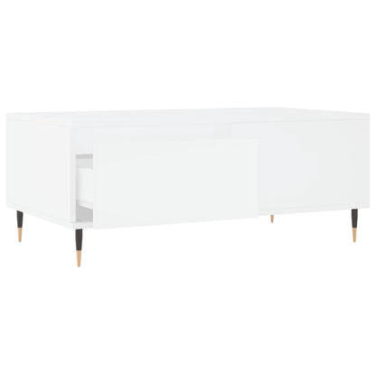 Couchtisch Weiß 90x50x36,5 cm Holzwerkstoff - Pazzar.ch