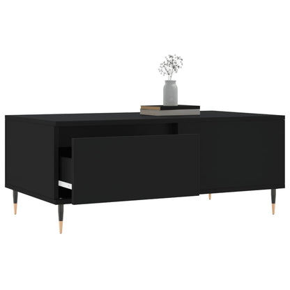 Couchtisch Schwarz 90x50x36,5 cm Holzwerkstoff - Pazzar.ch
