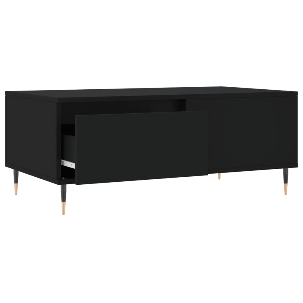 Couchtisch Schwarz 90x50x36,5 cm Holzwerkstoff - Pazzar.ch