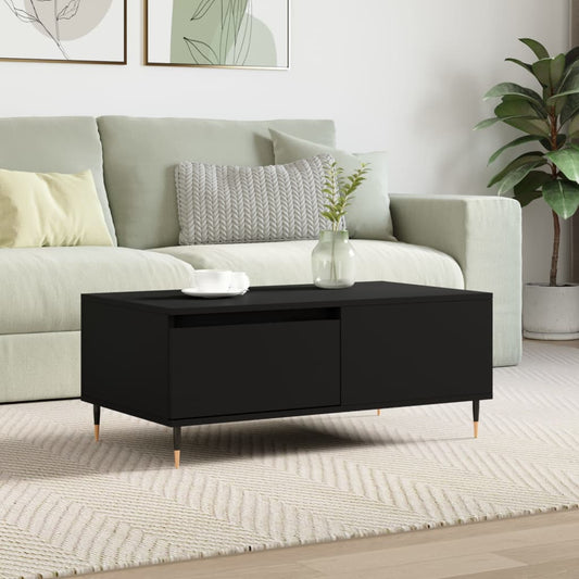 Couchtisch Schwarz 90x50x36,5 cm Holzwerkstoff - Pazzar.ch