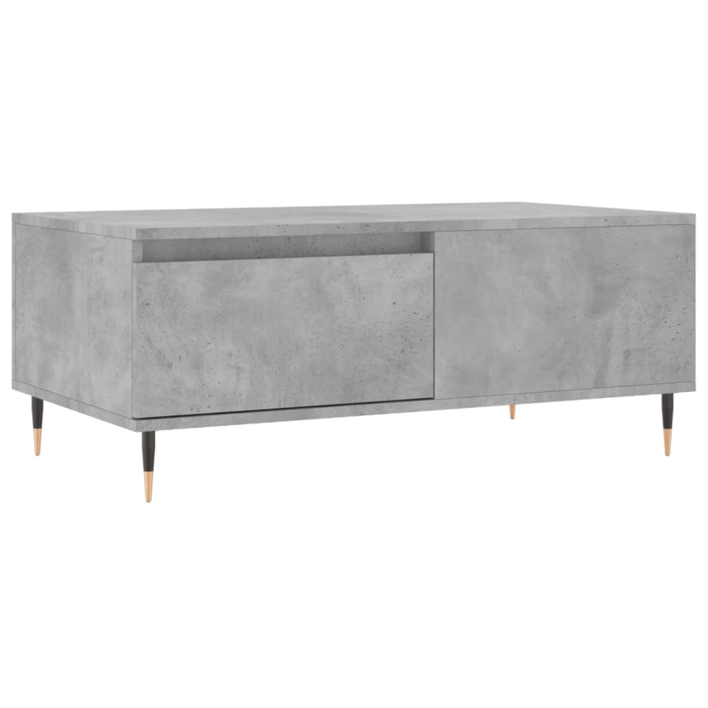 Couchtisch Betongrau 90x50x36,5 cm Holzwerkstoff - Pazzar.ch