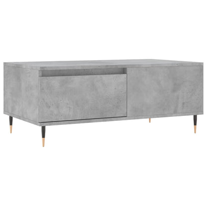 Couchtisch Betongrau 90x50x36,5 cm Holzwerkstoff - Pazzar.ch