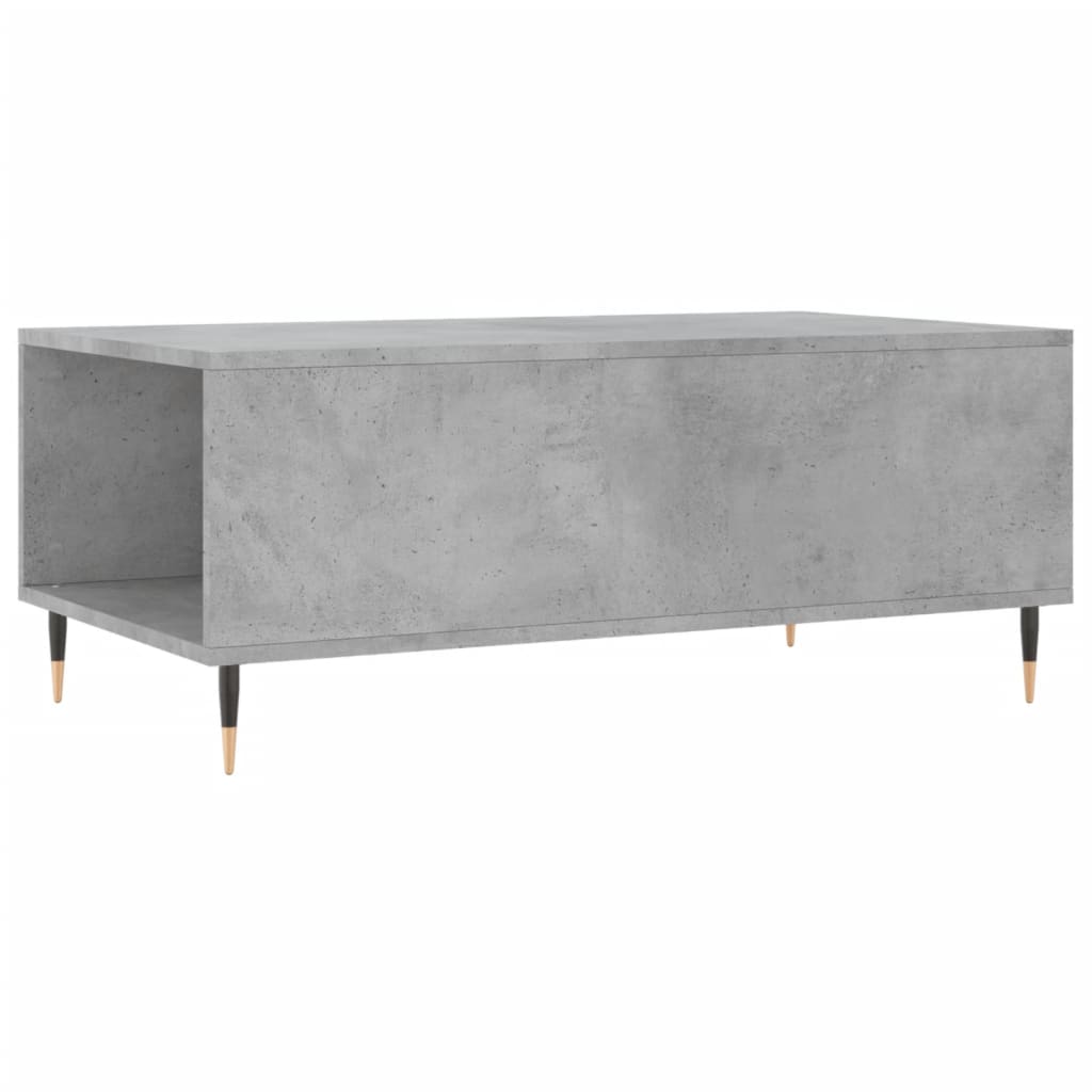 Couchtisch Betongrau 90x50x36,5 cm Holzwerkstoff - Pazzar.ch
