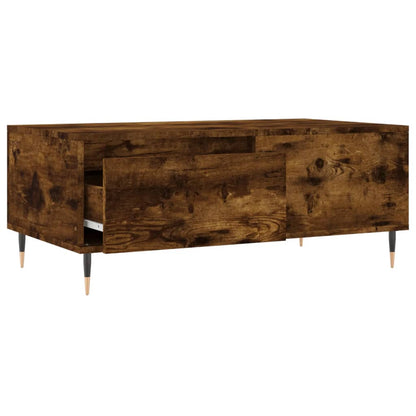 Couchtisch Räuchereiche 90x50x36,5 cm Holzwerkstoff - Pazzar.ch