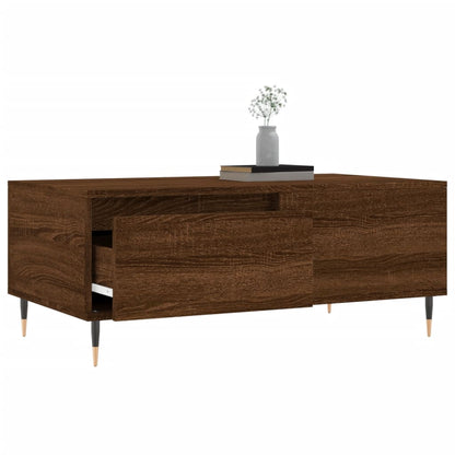 Couchtisch Braun Eichen-Optik 90x50x36,5 cm Holzwerkstoff - Pazzar.ch