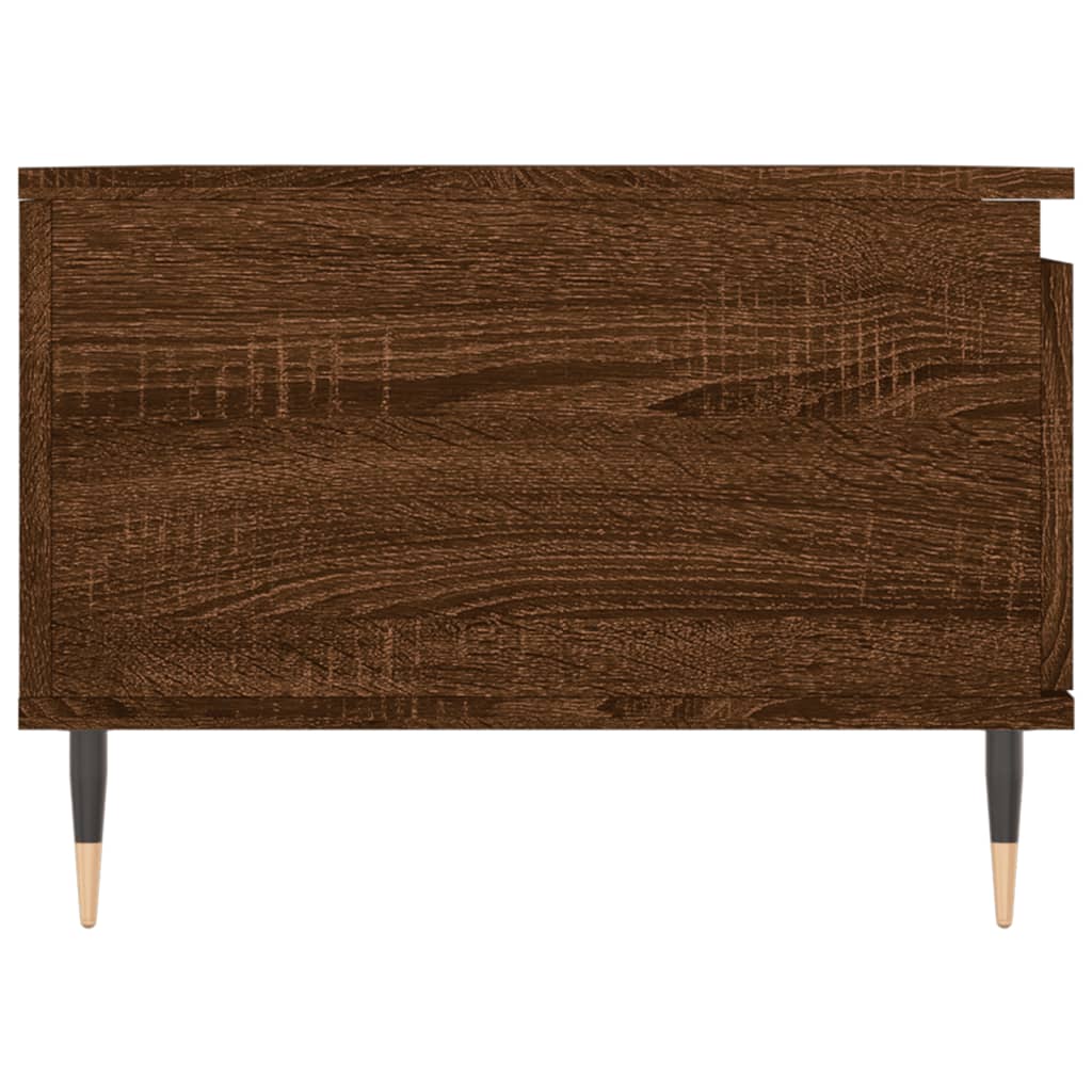 Couchtisch Braun Eichen-Optik 90x50x36,5 cm Holzwerkstoff - Pazzar.ch
