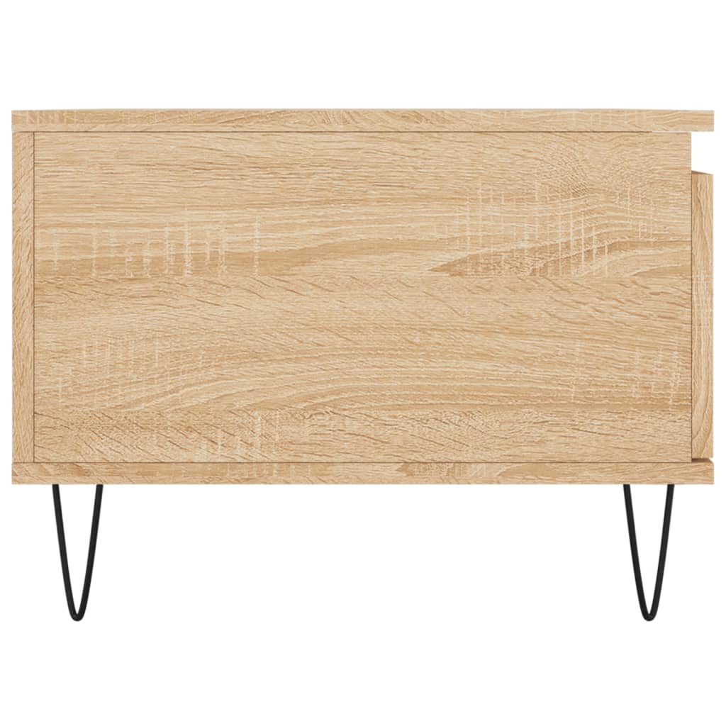 Couchtisch Sonoma-Eiche 90x50x36,5 cm Holzwerkstoff - Pazzar.ch
