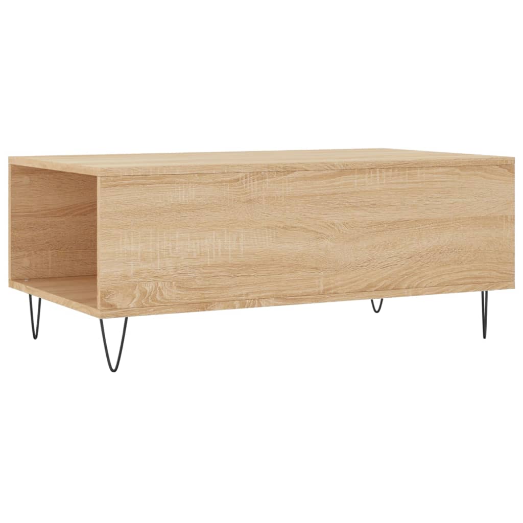 Couchtisch Sonoma-Eiche 90x50x36,5 cm Holzwerkstoff - Pazzar.ch