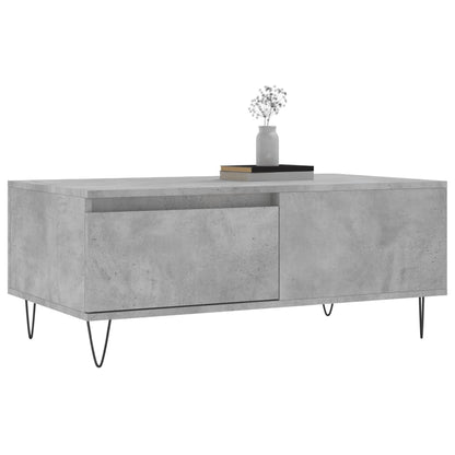 Couchtisch Betongrau 90x50x36,5 cm Holzwerkstoff - Pazzar.ch