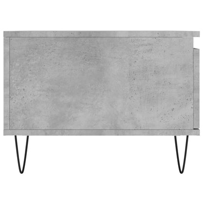 Couchtisch Betongrau 90x50x36,5 cm Holzwerkstoff - Pazzar.ch