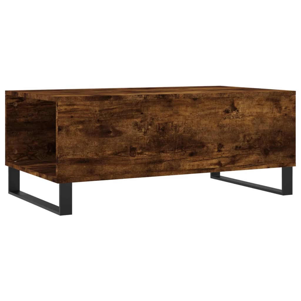 Couchtisch Räuchereiche 90x50x36,5 cm Holzwerkstoff - Pazzar.ch