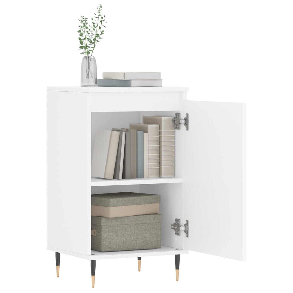 Sideboards 2 Stk. Weiß 40x35x70 cm Holzwerkstoff - Pazzar.ch