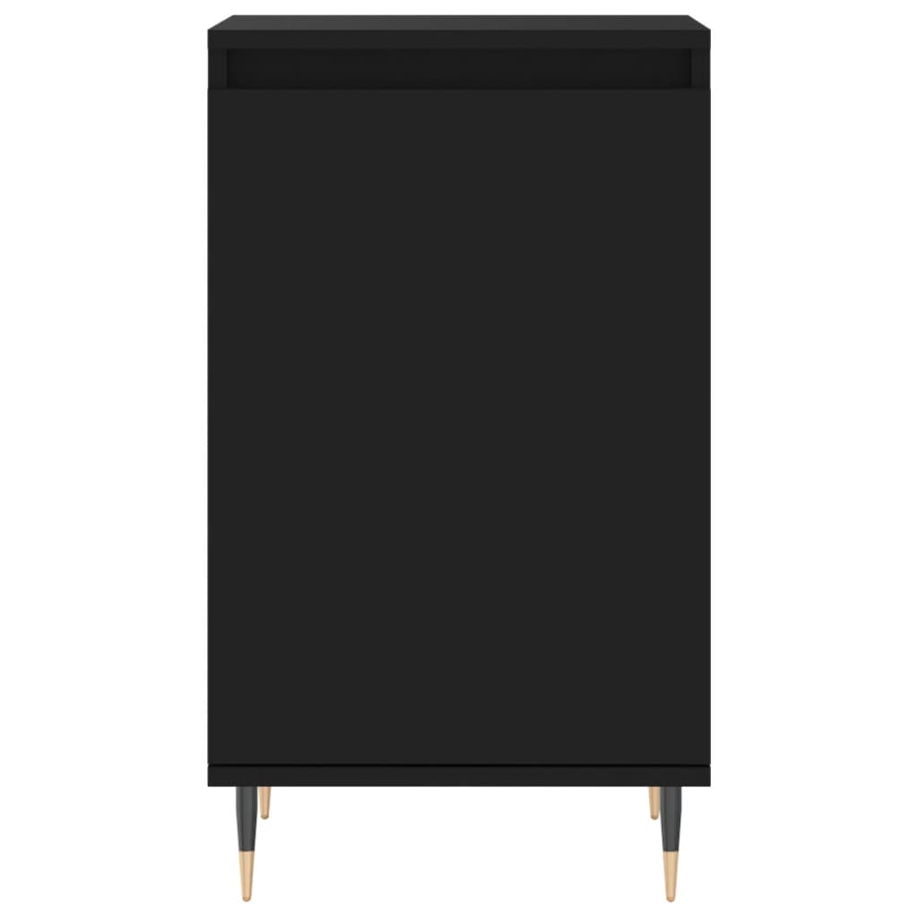 Sideboards 2 Stk. Schwarz 40x35x70 cm Holzwerkstoff - Pazzar.ch