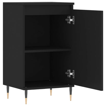 Sideboards 2 Stk. Schwarz 40x35x70 cm Holzwerkstoff - Pazzar.ch