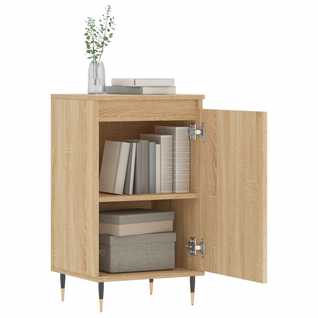Sideboards 2 Stk. Sonoma-Eiche 40x35x70 cm Holzwerkstoff - Pazzar.ch