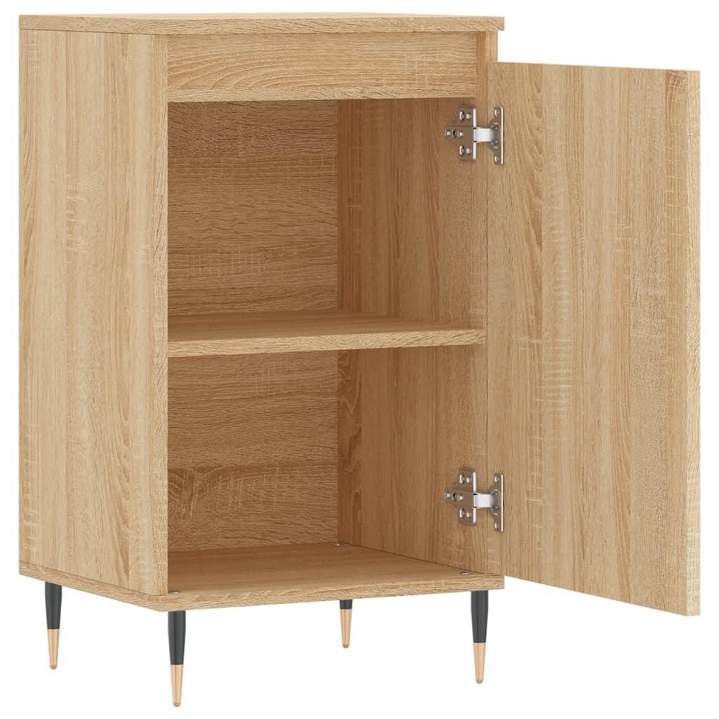 Sideboards 2 Stk. Sonoma-Eiche 40x35x70 cm Holzwerkstoff - Pazzar.ch